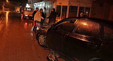 Önce traktöre sonra tıra çarptı: Burnu bile kanamadı