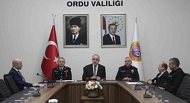 Ordu'nun 2024 yılı asayiş raporu: 24 bin 386 olay yaşandı