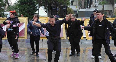Özel bireylerin gösterileri törene renk kattı