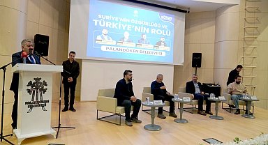 Palandöken Belediyesi'nden "Suriye'nin Özgürlüğü ve Türkiye'nin Rolü" paneli