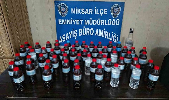 Pet şişelerinden su değil sahte alkol çıktı