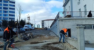 Pursaklar Belediyesinden ibadethanelere yönelik çevre düzenleme çalışmaları