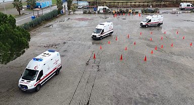 "All Star"da ambulans şoförleri birincilik için yarıştı