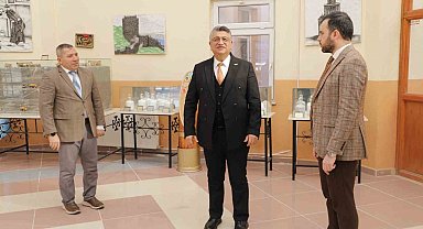 Rektör Kızıltoprak, Emet MYO'nun faaliyetleri, hedefleri ve çalışmaları hakkında bilgilendirildi