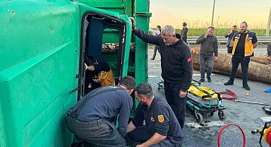 Rize'deki trafik kazasında yaralanan şahıs 60 günlük yaşam mücadelesini kaybetti