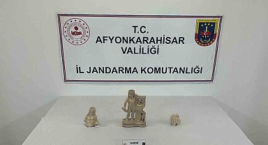 Roma dönemine ait heykeller yakalandı