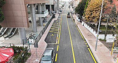 Sakarya Büyükşehir, YHT İstasyonu'na bağlantı sağlayan caddeyi sil baştan yeniledi