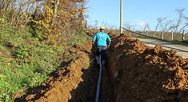 Sakarya'da 3 bin 200 metrelik yeni hat ile Kuyumculu Mahallesi'ne kesintisiz içme suyu