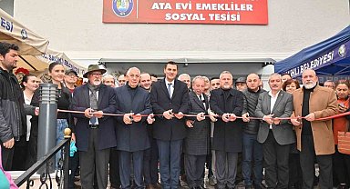 Salihli Ata Evi Emekliler Sosyal Tesisi açıldı