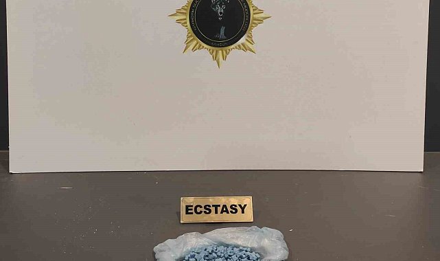 Samsun'da 165 adet ecstasy hap ele geçirildi