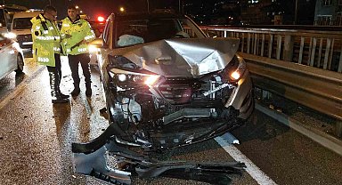 Samsun'da 4 araçlı zincirleme trafik kazası: 3 yaralı