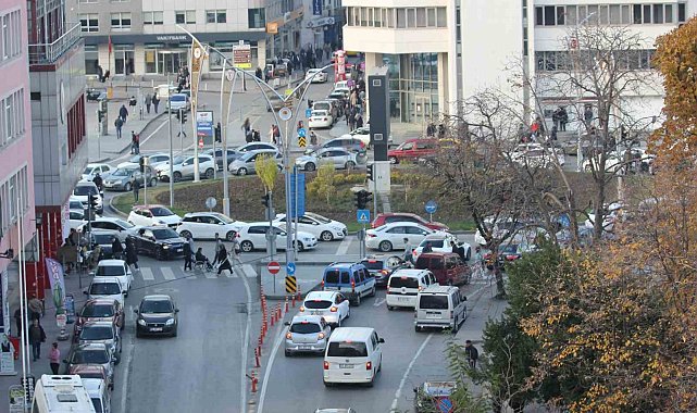 Samsun'da trafiğe kayıtlı taşıt sayısı 492 bin 832