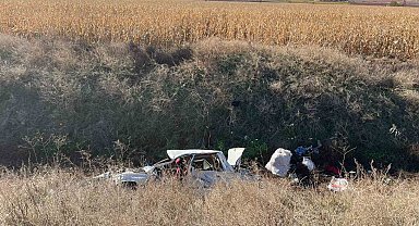 Şanlıurfa'da otomobil devrildi: 5 yaralı