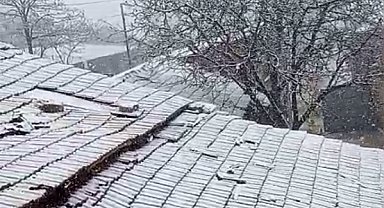 Sarayören beyaza büründü