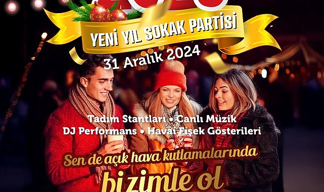 Şehitkamil'den yeni yıla özel sokak partisi