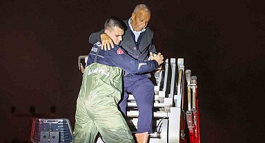 Sele teslim olan Manavgat havadan görüntülendi