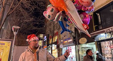 Seyyar satıcıların yılbaşı mesaisi