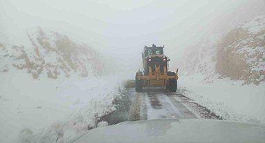 Siirt'te kar nedeniyle kapalı olan 28 köy yolu ulaşıma açıldı