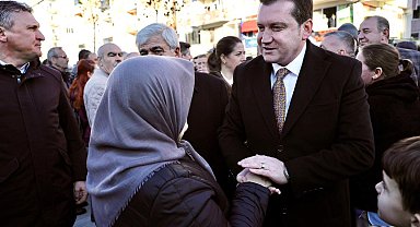 Silivri Belediye Başkanı Bora Balcıoğlu, Çerkezköy'de Kent Lokantası açılışına katıldı