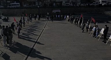 Silvan'da Gazze'deki zulmü anlatan resim sergisi açıldı