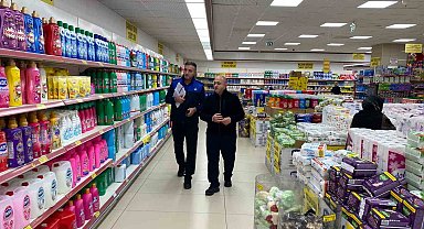 Sincan Belediyesi zabıta ekiplerinden fiyat etiket denetimi