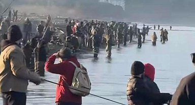 Sınırı aşan 'firari Türk somonları' Gürcüler'in ortasına takıldı