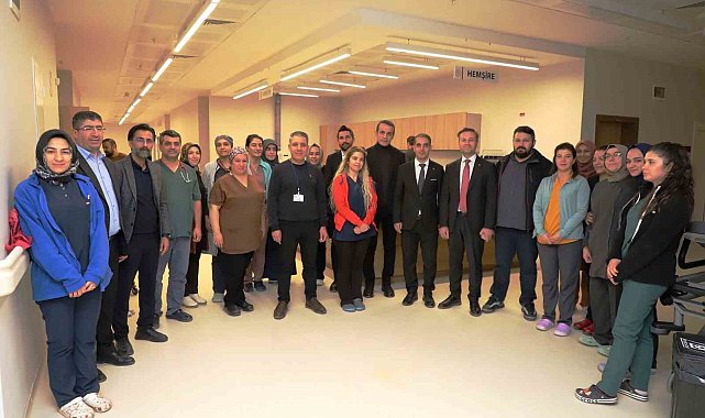 Şirik, yeni hastanede incelemelerde bulundu