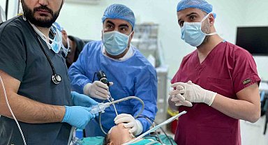 Şırnak'ta 3 çocuk rijit bronkoskopi ve özofagoskopi cihazı ile sağlığına kavuştu