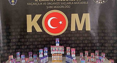 Sivas'ta 55 kaçak elektronik sigara ele geçirildi