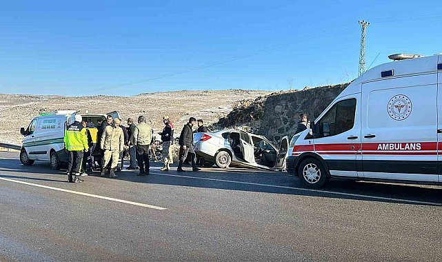 Siverek'te duvara çarpan otomobilin sürücüsü hayatını kaybetti