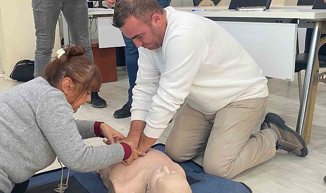 Söke Belediyesi Personeline İlk Yardım Eğitimi verildi