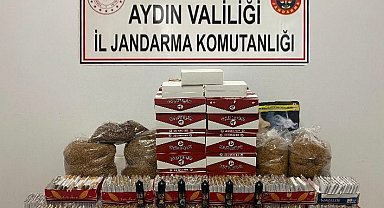 Söke'de 55 bin dolu makaron ele geçirildi