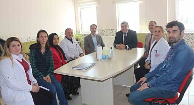 Sünnetci öğretmen ve öğrencilerle buluştu