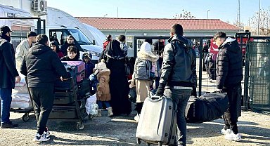Suriyelilerin ülkelerine dönüşü hız kazandı