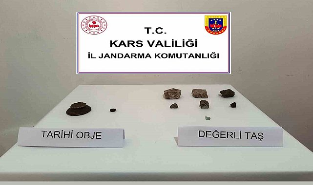 Susuz'da tarihi eser ele geçirildi