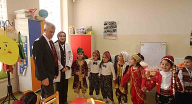 Tahmazoğlu, Yerli Malı Haftası'nda miniklerle buluştu
