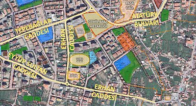 Talas'ta villa parselleri yeni yılda sahibini bulacak