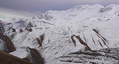 Tanin dağları beyaz gelinliğini giydi