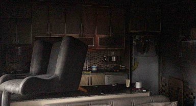 Tarsus'ta ev yangını