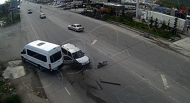 Tatvan'da KGYS kameralarına yansıyan kazalar