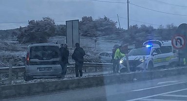 Tavşanlı'da trafik kazası: 2 yaralı