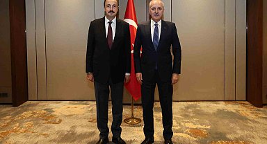 TBMM Başkanı Kurtulmuş, Türkiye'nin Üsküp Büyükelçiliğini ziyaret etti