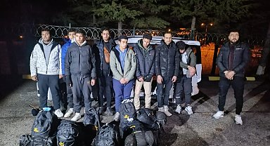 Tekirdağ'da 8 düzensiz göçmen yakalandı