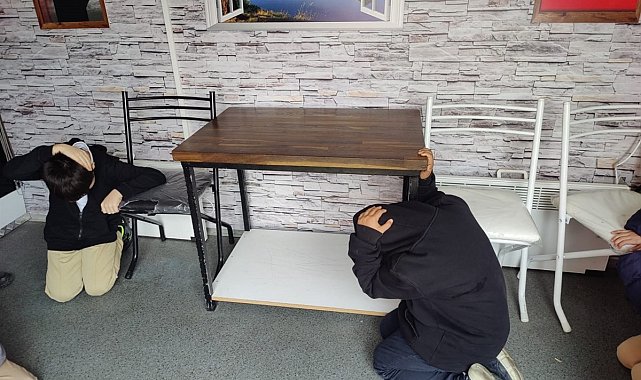 Tekirdağ'da öğrenciler afet ve acil durum eğitimi aldı