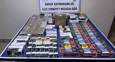 Tekirdağ'da tütün kaçakçılığı operasyonu