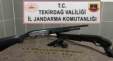 Tekirdağ'da uyuşturucu ve silah ele geçirildi