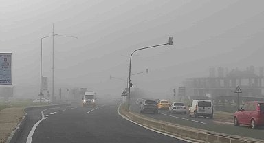 Tekirdağ'da yoğun sis