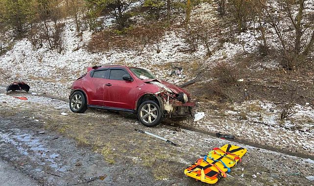 TEM'de feci kaza: 1 ölü, 4 yaralı