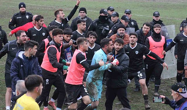 TFF 2. Lig'de maç sonu ortalık karıştı