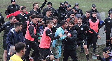 TFF 2. Lig'de maç sonu ortalık karıştı